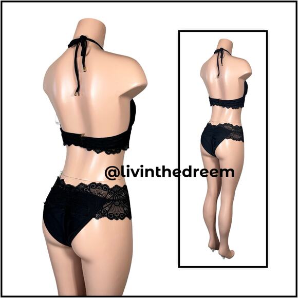 Beach Bunny Anise Triangle Top Skimpy Bottoms DD Top XL Bottoms $266 - Picture 8 of 14